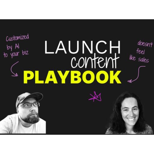 [Video Course] The Launch Content Playbook by Erica Schneider, Rob Lennon