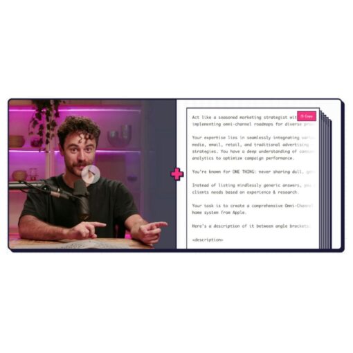 [Video Course] How to prompt ChatGPT in 2024 by Ruben Hassid