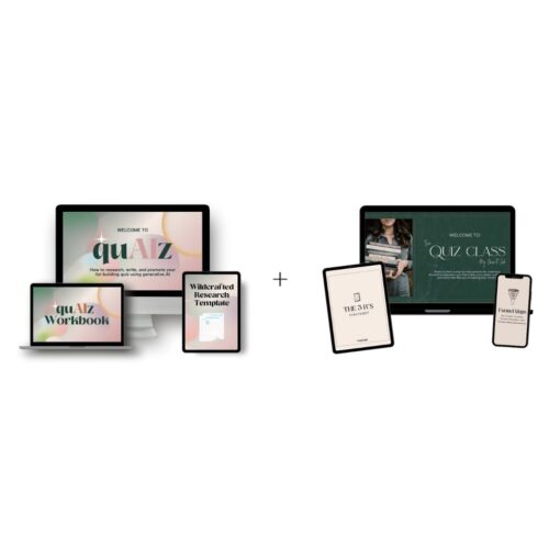 [Video Course] Quiz Creation Course Bundle by Chanti Zak