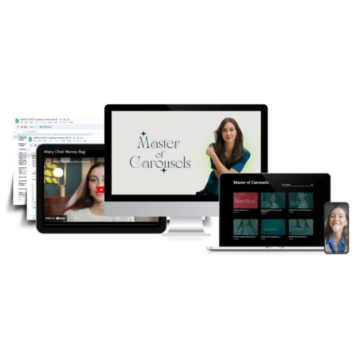 [Video Course] Master of Carousels + Canva Templates