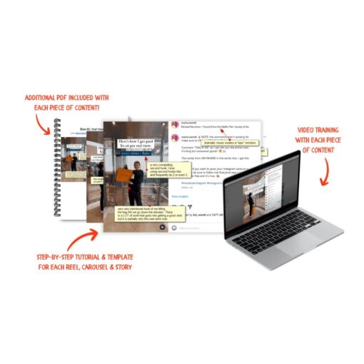 [Video Course] Viral Instagram Content Treasure Chest by Maria Wendt
