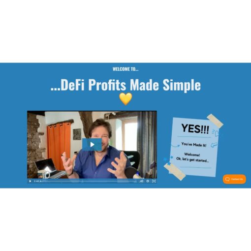 [Video Course] DeFi Profits Made Simplefor by Chris Farrell