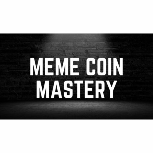 [Video Course] Meme Coin Mastery by X Crypto