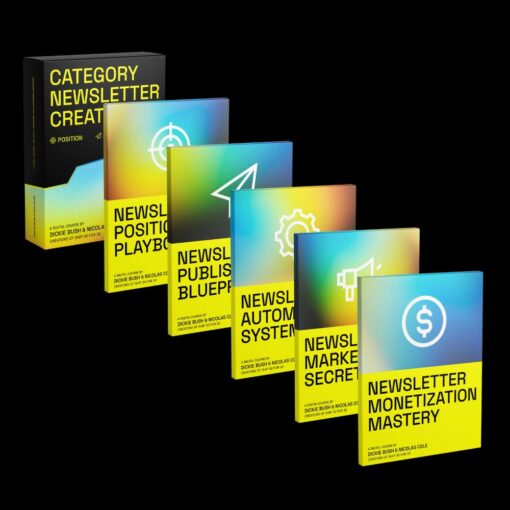[Video Course] Category Newsletter Creator by Dickie Bush - Image 2