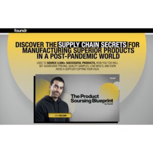 [Video Course] The Product Sourcing Blueprint by Kian Golzari, Foundr