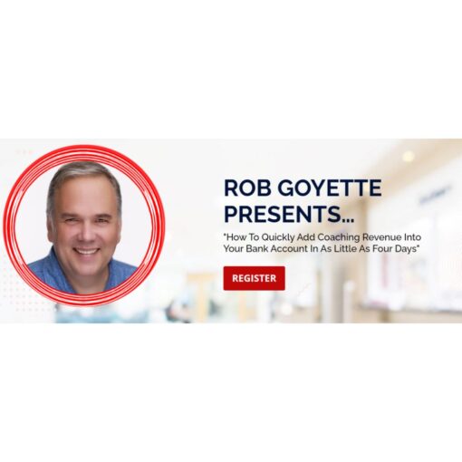 [Video Course] Fast Revenue Coaching 2.0 by Rob Goyette