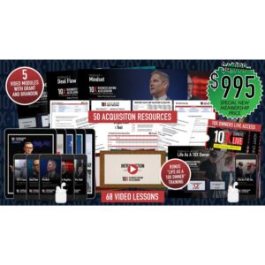 [Video Course] The 10X Business Buying Accelerator by Grant Cardone