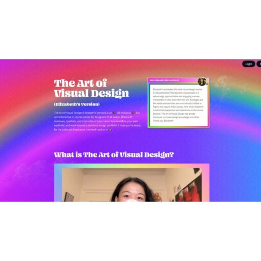 [Video Course] The Art of Visual Design Bundle by Elizabeth Lin - Image 2