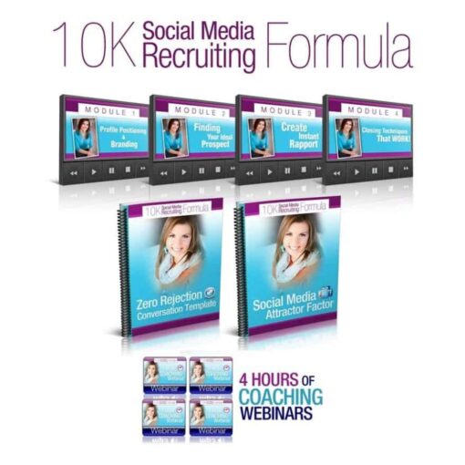 [Video Course] 10K Social Media Recruiting Formula by Jessica Higdon