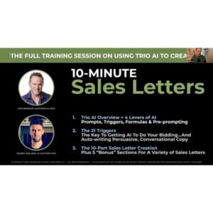 [Video Course] 10 Minute Sales Letter by Jon Benson