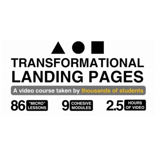 [Video Course] Transformational Landing Pages by Eddie Shleyner