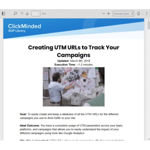 [PDF Course] SOP Library by ClickMinded