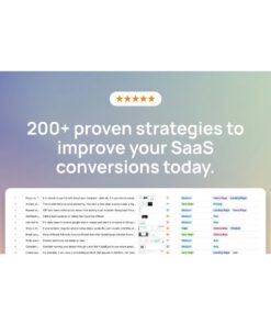 [PDF Course] SaaS Conversion Strategies Database by Gene Maryushenko