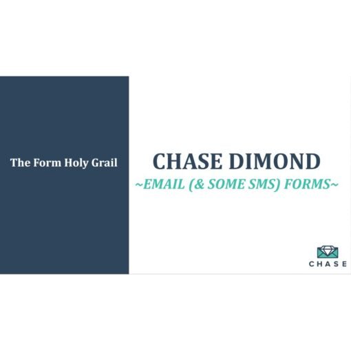 [PDF Course] Master Email (& SOME SMS) Collection Forms & Welcome Messages by Chase Dimond