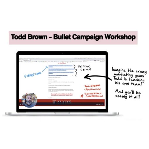 [Video Course] Bullet Campaign Workshop by Todd Brown
