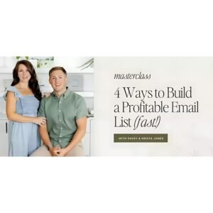 [Video Course] Grow a Profitable Email List by Davey and Krista