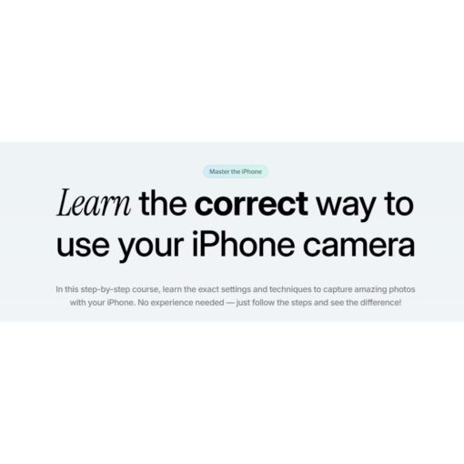 [Video Course] iPhone Creator Course by Oliur