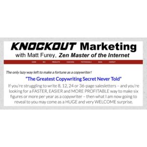 [Audio Course] The Original Matt Furey Email Copywriting Seminar by Matt Furey