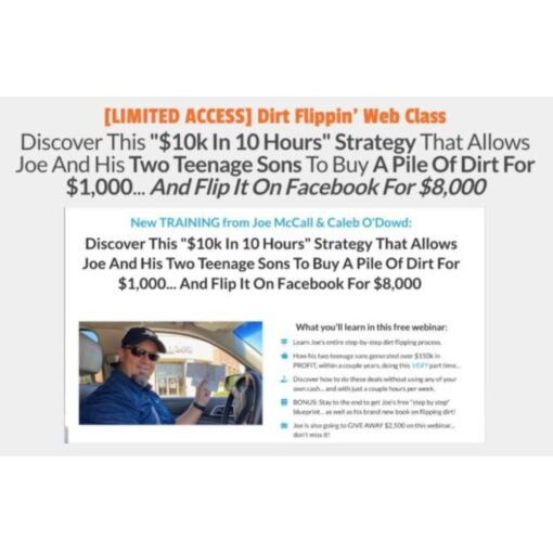 [Video Course] Simple Land Flips Program by Joe McCall