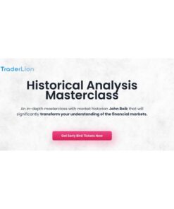 [Video Course] Historical Analysis Masterclass by John Boik, TraderLion