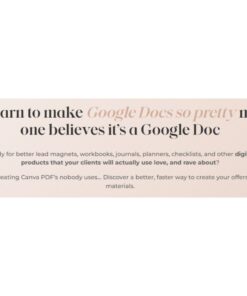 [Video Course] [Video Course] Google Docs Makeover Magic (Front End + Upsells) by Mighty Growth Lab