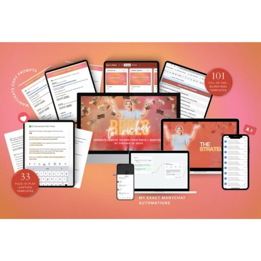 [Video Course] Reels To Riches by Virginia De Assis