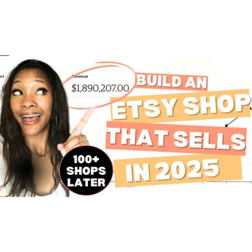 [Video Course] Building an Etsy shop that SELLS in 2025 | By a 7-figure 5-year Etsy shop optimization specialist by Cierra Smith, Simplifying your next creative passion
