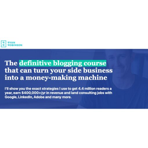 [Video Course] Built To Blog by Ryan Robinson