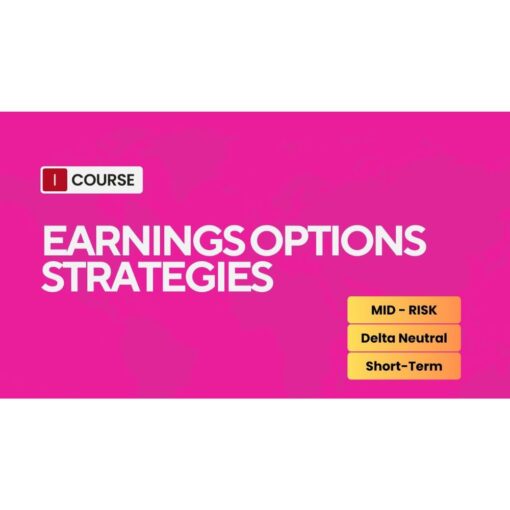 [PDF Course] Earning Options Strategies by My Options Edge