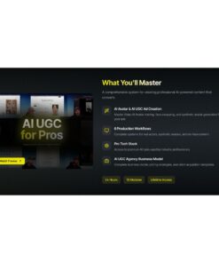 [Video Course] AI UGC for PROs by Sirio Berati